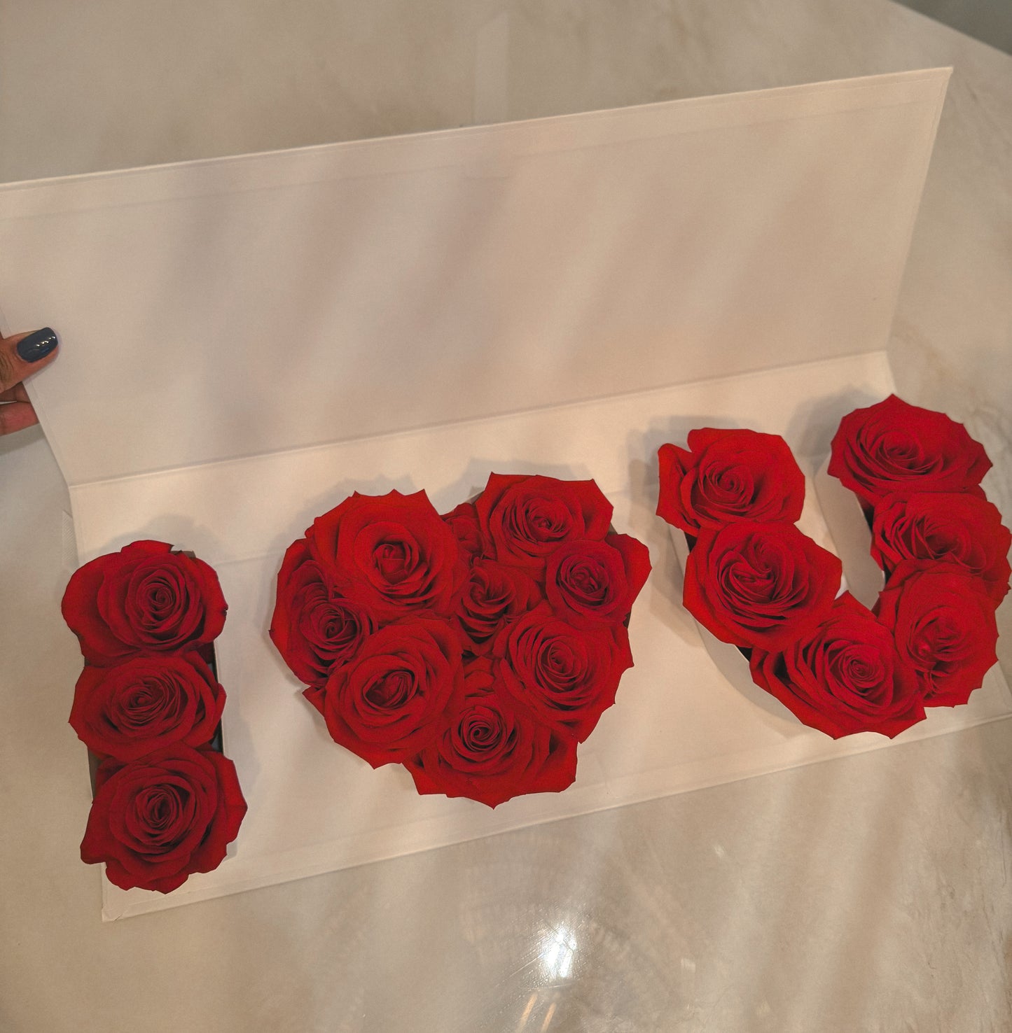 Eternal Love Box – Rosas Preservadas