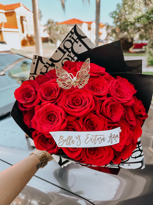 Rose Bouquet (25 Roses)