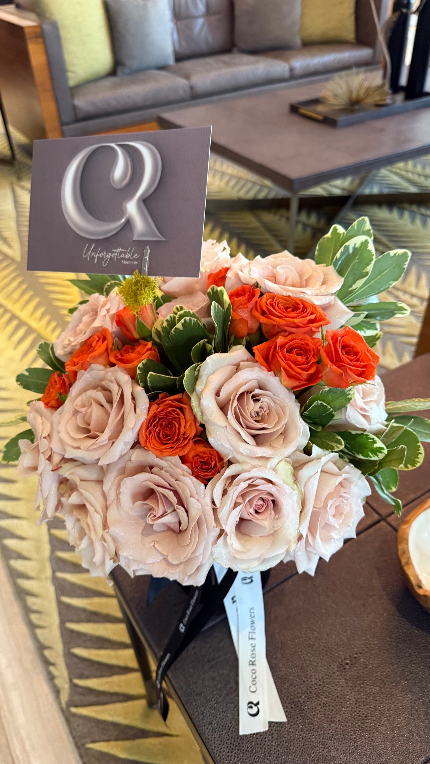 Floral Elegance in Black