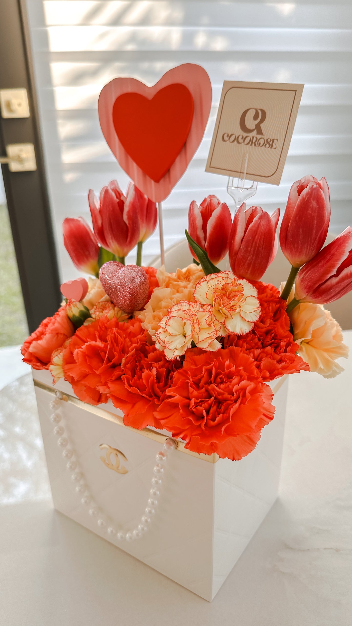 Floral Purse Arrangement
