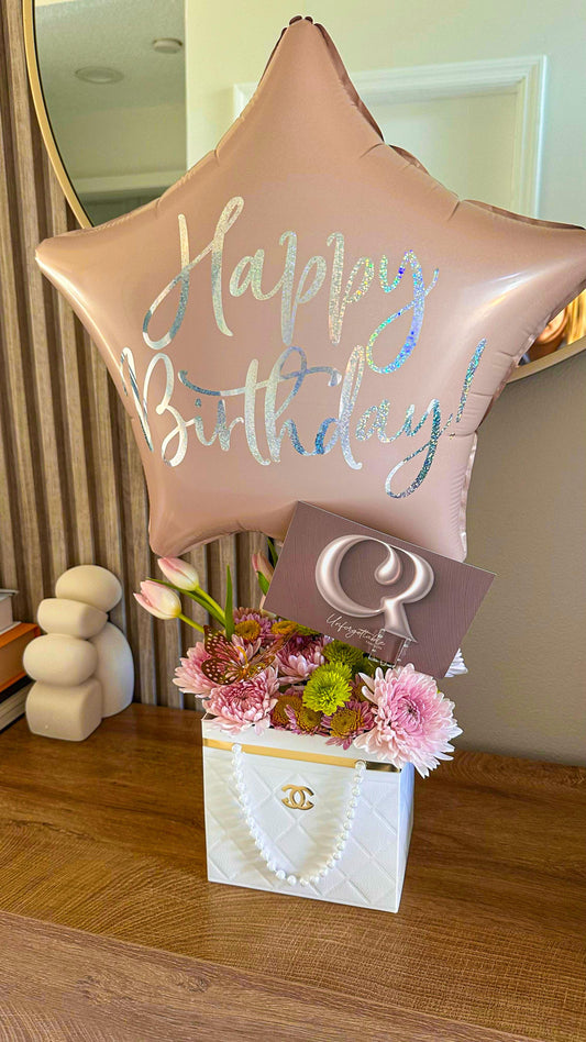Spring Bloom Purse Box