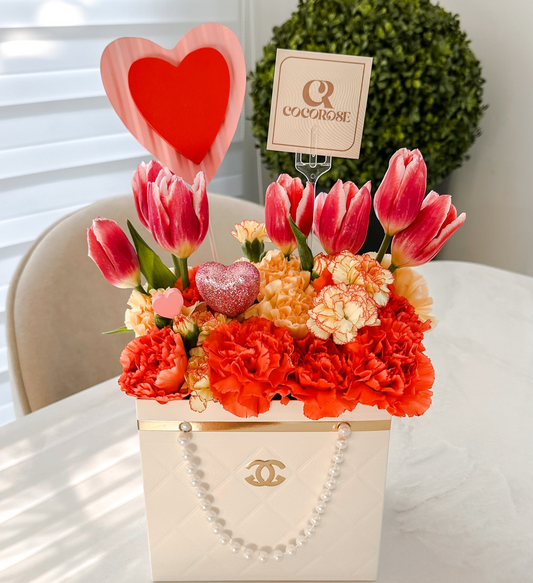 Floral Purse Arrangement