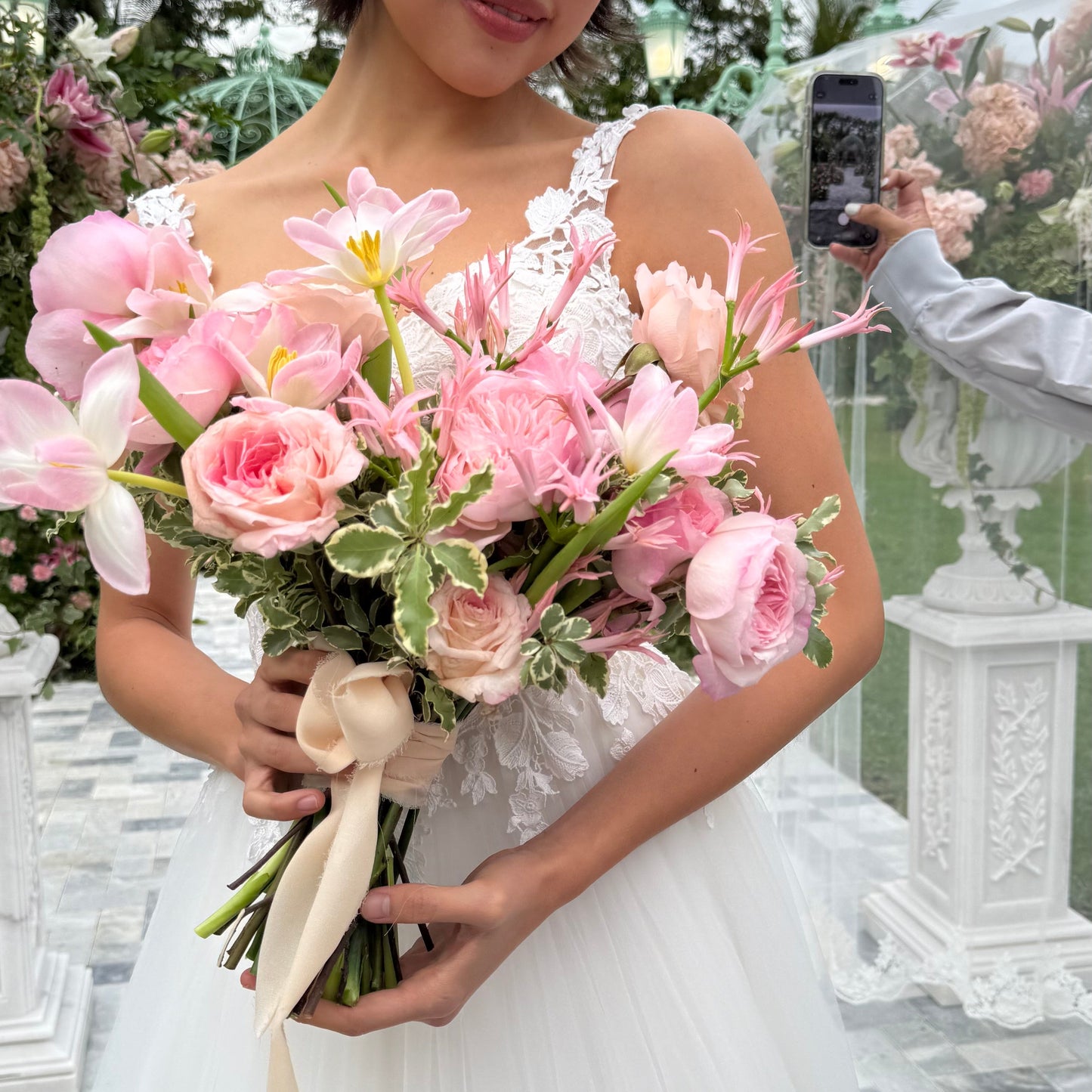 Garden Style Bridal Bouquet Timeless Elegance