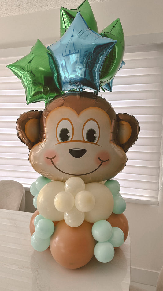 Safari Birthday Balloon Arrangement