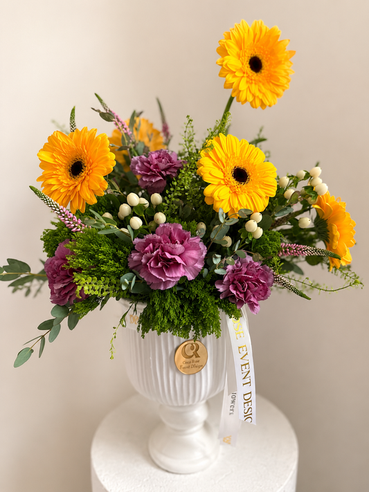 Golden Harmony | Fresh Floral Arrangement